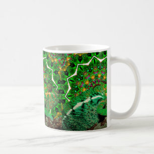 Tasse camouflée de caméléon