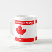Tasse canadienne de feuille (Devant gauche)