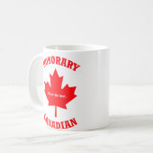 Tasse canadienne honorifique de cadeau de tasse (Devant gauche)