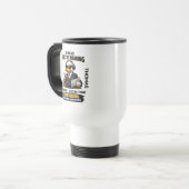 Tasse Canard Audition Sélective | Drôle pour Collè (Devant gauche)