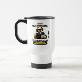 Tasse Canard Audition Sélective | Drôle pour Collè