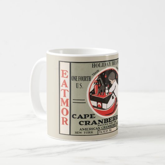 Tasse Canneberges de Fêtes (Devant gauche)
