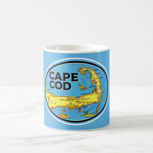 Tasse Cape Cod Bleue (Centre)
