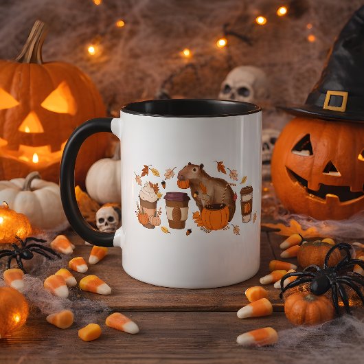 Tasse Capybara automne