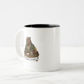 Tasse Capybara de Lecture – Mug Café pour Amoureux (Devant gauche)