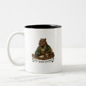 Tasse Capybara de Lecture – Mug Café pour Amoureux (Gauche)