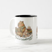 Tasse Capybara Lecture – Mug Tasse Café pour Amour (Devant gauche)
