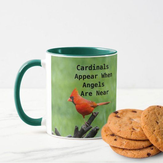 Tasse Cardinal Rouge Souvenir Les Anges Sont Proch