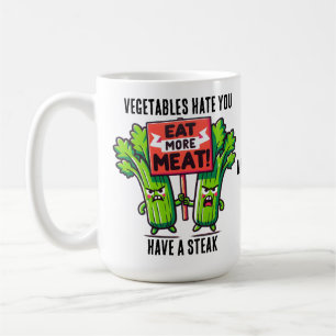 Tasse carnivore drôle