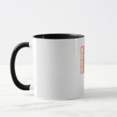 Tasse Carré Magique (Gauche)