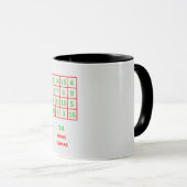 Tasse Carré Magique (Devant droit)