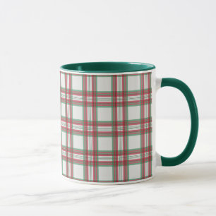 Tasse carreaux de Noël