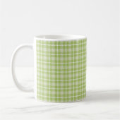 Tasse carreaux verts (Gauche)