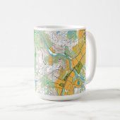 Tasse - Carte de course d'orientation1 (Devant droit)