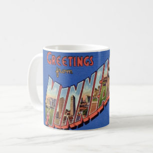 Tasse Carte de Vœux Minneapolis