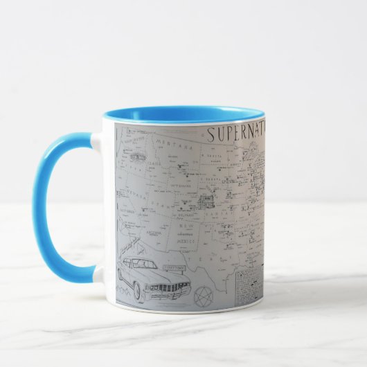 Tasse Carte Kansas (Gauche)