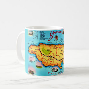 Tasse carte postale de Jamaïque