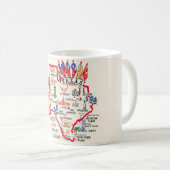 Tasse carte postale Texas - Lone Star State (Devant droit)