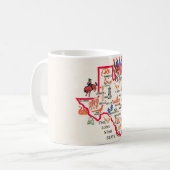 Tasse carte postale Texas - Lone Star State (Devant gauche)