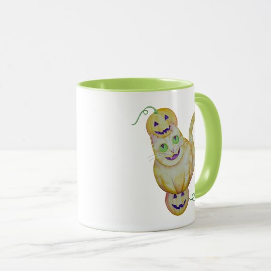 Tasse Cat-O-Lantern (Devant droit)