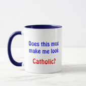Tasse catholique (Gauche)