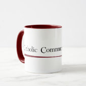 Tasse catholique de services à la communauté (Devant gauche)