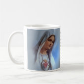 Tasse catholique de Vierge Marie béni (Gauche)