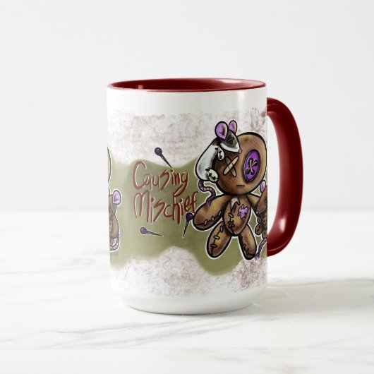 Tasse Causing Mischief (Devant droit)
