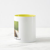 Tasse cavalière d'art de chien d'épagneul du Roi (Centre)