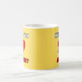 Tasse Cavernicole Drôle - Roue Tu seras à moi? Cœu (Centre)
