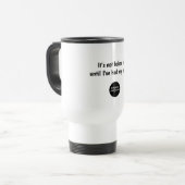 Tasse : Ce n'est pas Boker Tov jusqu'à ce que (Devant gauche)