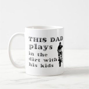 Tasse Ce Papa Joue Au Motocross De Vtt