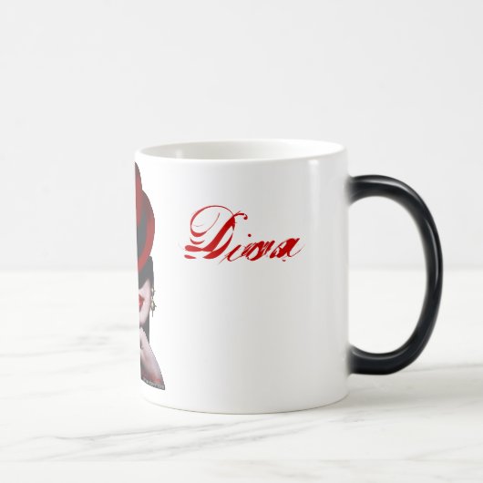 Tasse célèbre de diva (Morph) (Droite)