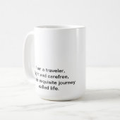 TASSE CÉLESTE DE BÉNÉDICTIONS DE GURU DE POCHE (Devant gauche)