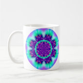 Tasse céleste de mandala de fleur (Gauche)