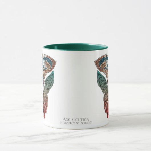 Tasse celtique de chats d'art (Centre)