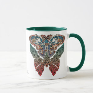 Tasse celtique de chats d'art
