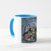 Tasse celtique de chien (Devant gauche)