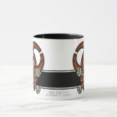 Tasse celtique de crâne et de café de Biohazard (Centre)