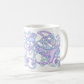 Tasse celtique de dauphin (Devant droit)