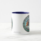 Tasse celtique de dragon d'art (Centre)
