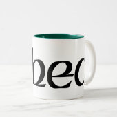 Tasse celtique de dragon de bassie (Devant droit)