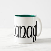 Tasse celtique de dragon de Cavanagh (Devant droit)