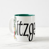 Tasse celtique de dragon de Fitzgerald (Devant gauche)