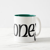 Tasse celtique de dragon de Rooney (Devant droit)