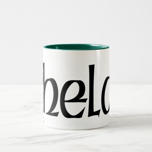 Tasse celtique de dragon de Whelan (Centre)