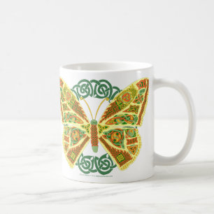 Tasse celtique de papillon