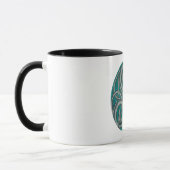 Tasse celtique de Triskele de dragon (Gauche)
