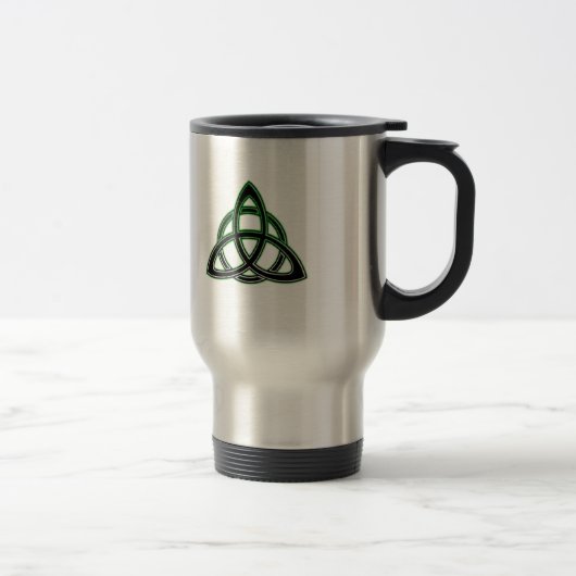 Tasse celtique de voyage de noeud (Droit)