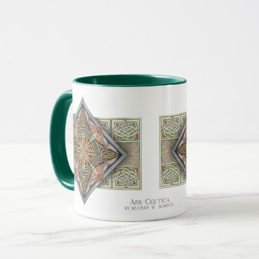 Tasse celtique d'Eagles d'art (Devant gauche)